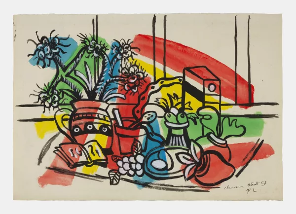 Fernand Léger — Stillleben mit Töpfen