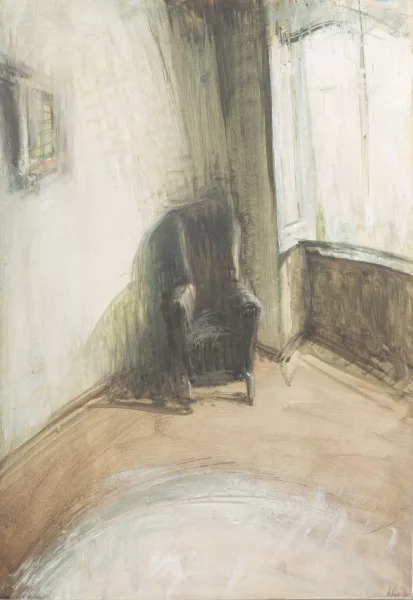 Alessandro Papetti — Intérieur avec Fauteuil