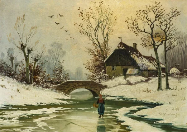 Karl Rodeck — Rivière gelée