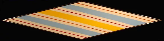 Kenneth Noland — Open Through, 1967