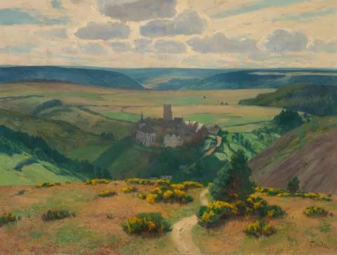 Fritz von Wille — Ginsterblüte bei Reifferscheid