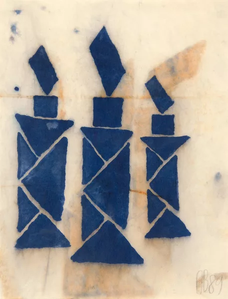 Donald Baechler — Sans titre, 1989