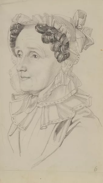 Joseph von Führich — Portrait der Mutter des Künstlers
