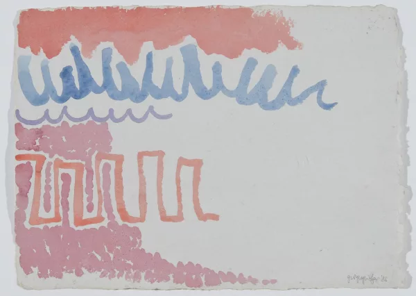 Giorgio Griffa — Senza titolo, 1986