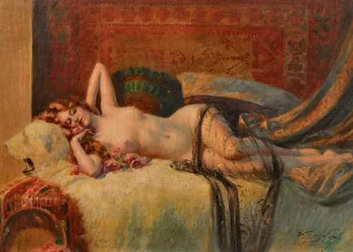 Delphin Enjolras — Nu allongé.