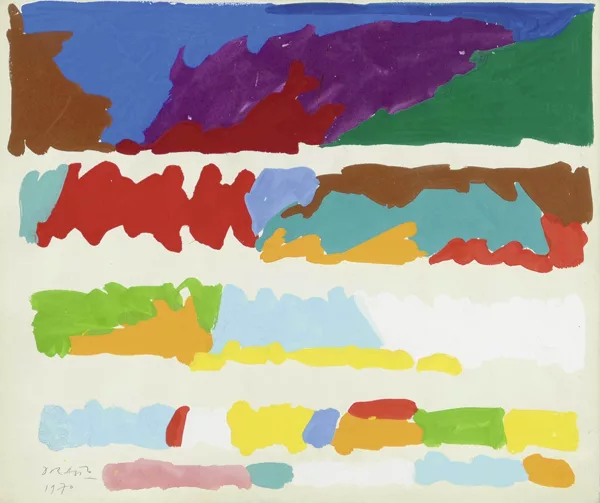 Piero Dorazio — Sans titre, 1970