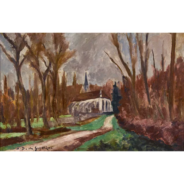 André Dunoyer de Segonzac — L'église de Villiers