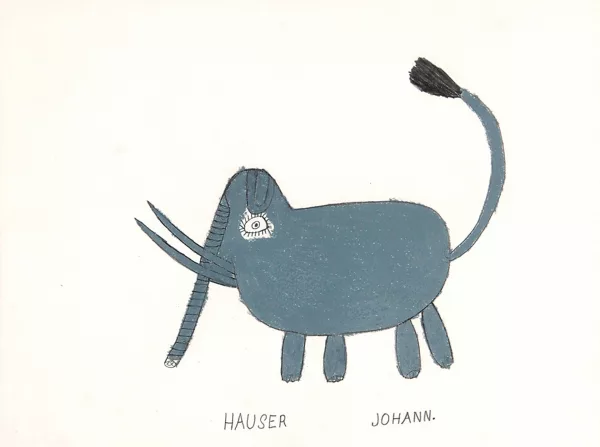 Johann Hauser — Elefant, 1975
