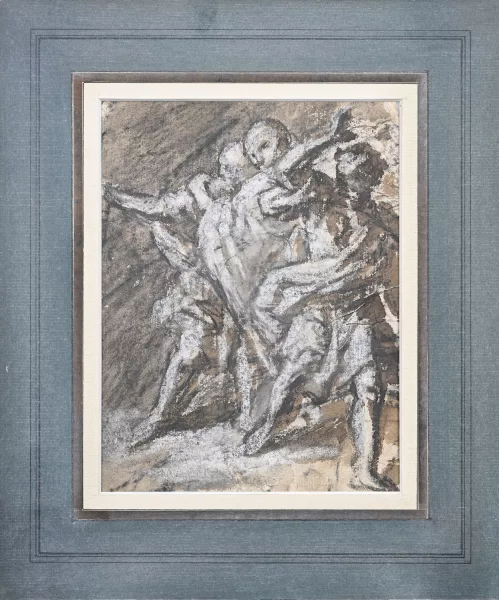 Étienne Parrocel — Figures effrayées,