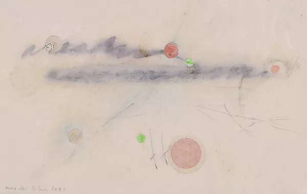Marcelle Cahn — Composition, 1971