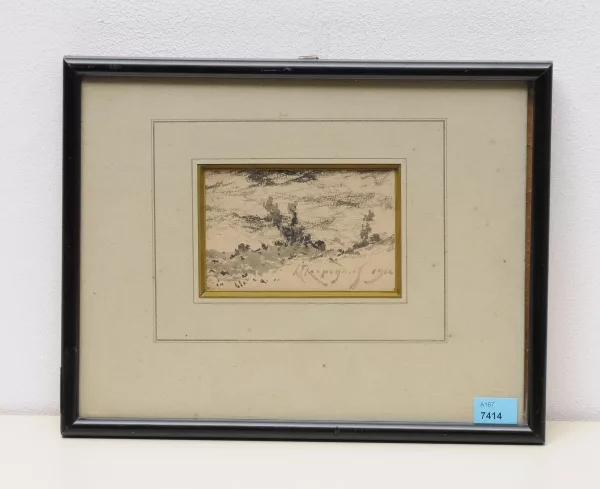 Henri Harpignies — Attributed to Henri Joseph Harpignies — Landscape