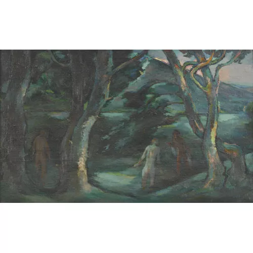 Robert Philippi — Badende am Trasimenischen See.