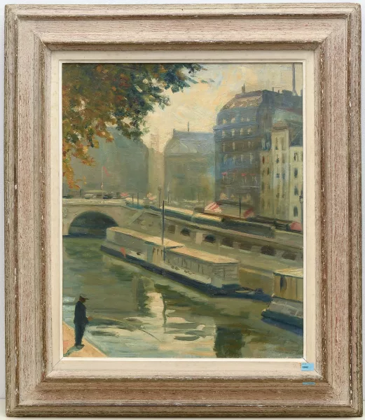 Bernard Lamotte — Am Seineufer in Paris