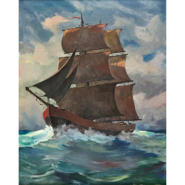 Antoni Suchanek — Schiff auf hoher See.