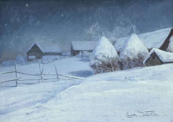 Charlotte Constance Wahlström — Nuit à la montagne