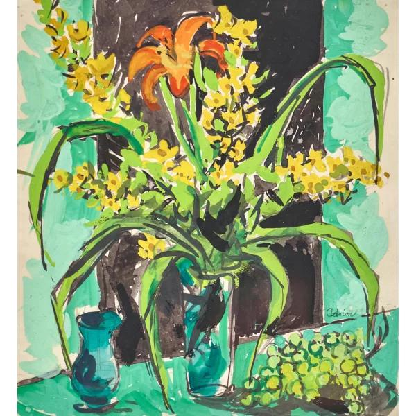Lucien Adrion — Nature morte aux fleurs