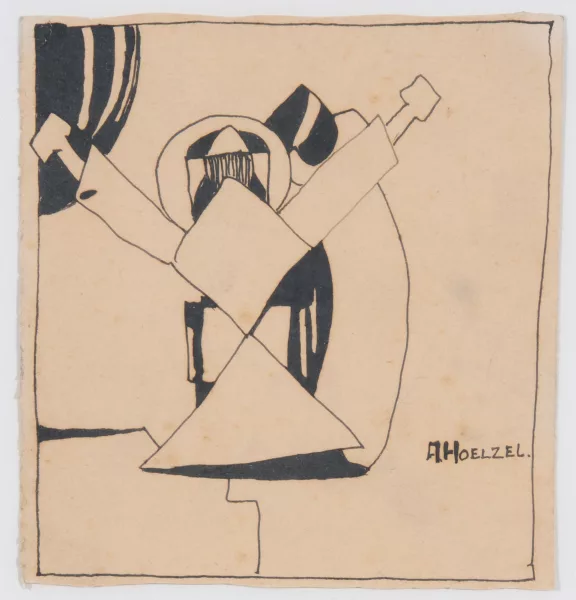 Adolf Hölzel — Ohne Titel, 1916-1920