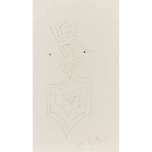 Jean Cocteau — Zwischen Profilen mit Arabesken