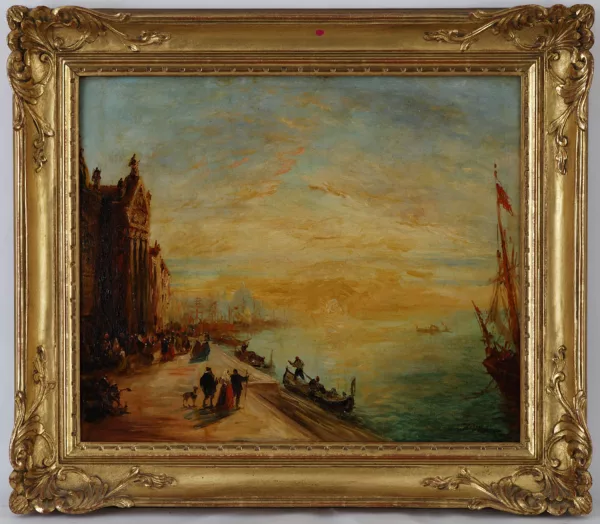 Félix Ziem — Venise, San Giorgio maggiore