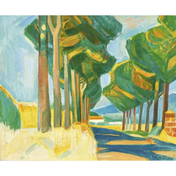 Roger Montané — Sonnige Allee.
