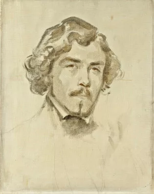 Eugène Delacroix — Portrait de Delacroix