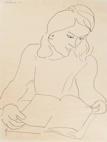 Henri Matisse — Portrait d'Annelies Nelck