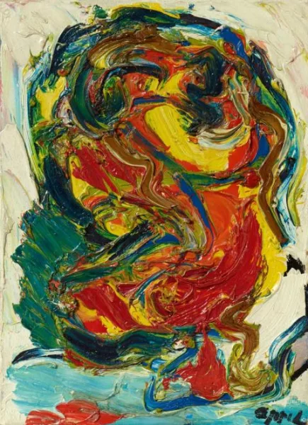 Karel Appel — Red Bush Man
