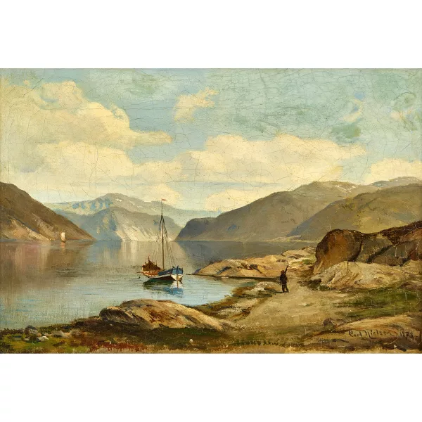 Carl Nielsen — Fjordlandschaft.