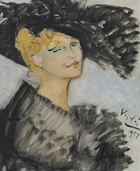 Marcel Vértes — Portrait d'une élégante