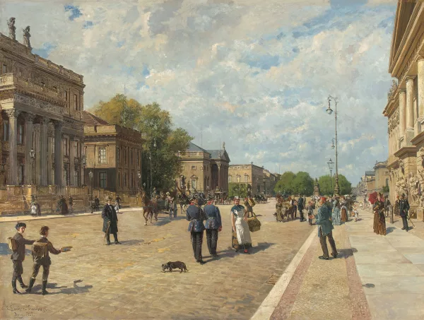 Otto Günther-Naumburg — Unter den Linden, Berlin