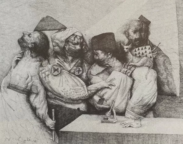 Miguel Condé — Sans titre, 1978
