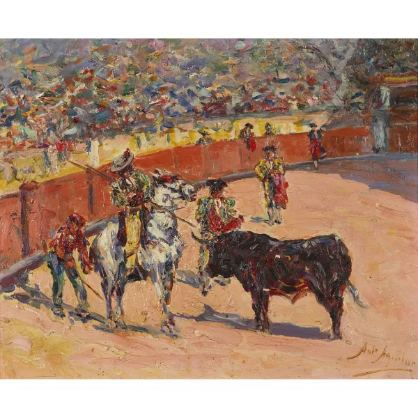 Antonio Aguilar Casado — Der Stierkampf.