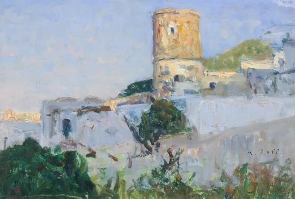 Alfred Zoff — Die Torre Costantina in Forio