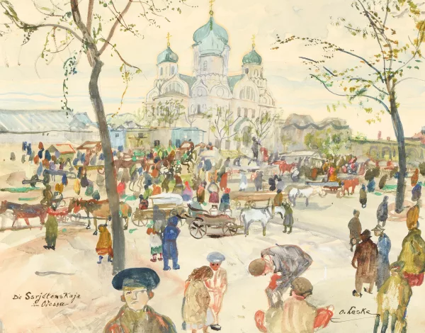 Oskar Laske — Die Ssrjétenskaja in Odessa