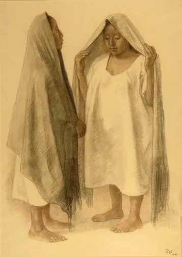 Francisco Zúñiga — Dos Muchachas, 1981