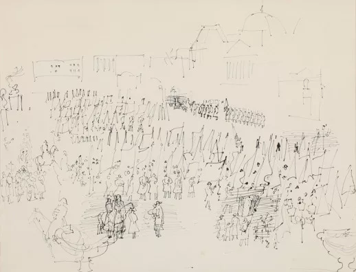 Raoul Dufy — Le Defilé