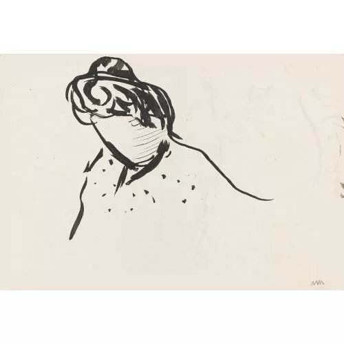 Albert Marquet — Femme au chignon