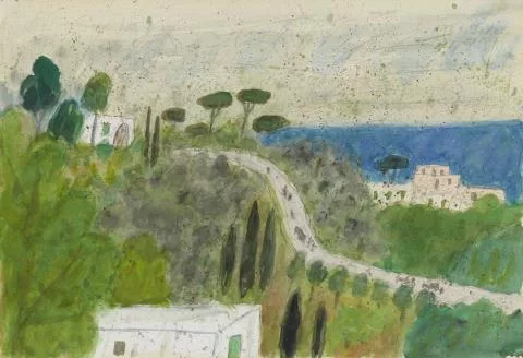 Max Peiffer Watenphul — Strasse in Casamicciola