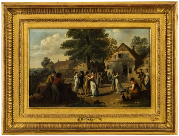 Martin Drolling — Le cortège des mariés