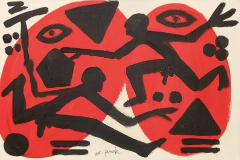 A. R. Penck — Sans titre