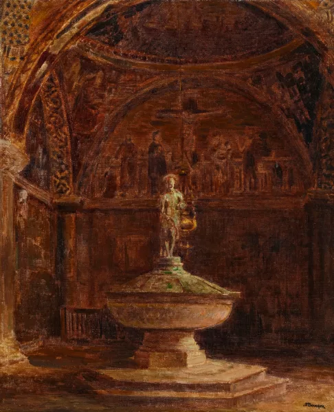 Joseph-Félix Bouchor — "Le baptistère",