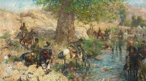 Theodor Rocholl — Türkisches Feldlager