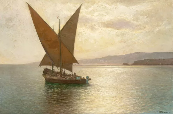 Franz Müller-Gossen — Franz Müller-Gossen (1871–1946), Voilier au…