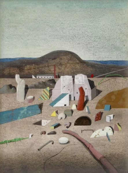 Karl Korab — Paesaggio surreale