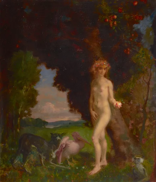 Theodor Baierl — Eva mit Tieren