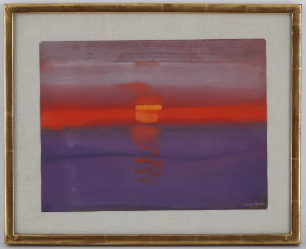 Hans Moller — Setting sun