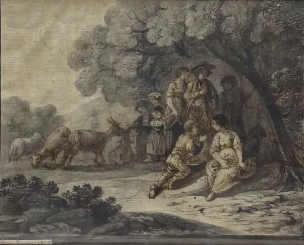 Deodat Roger — Scène pastorale