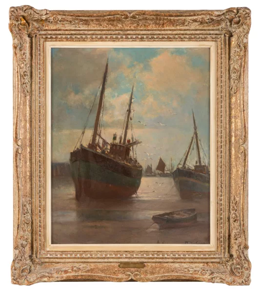 Franz Müller-Gossen — Marée basse à St Ives