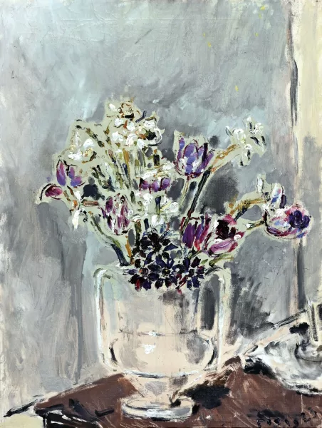 Filippo De Pisis — Vaso di fiori, 1943