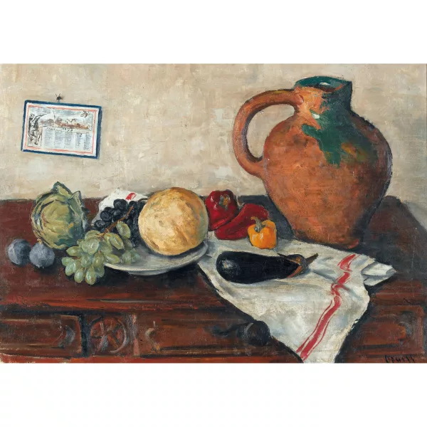 Takanori Oguiss — Stillleben mit Krug
